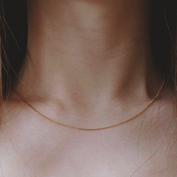 Box Chain Necklace - Picture 2 of 5